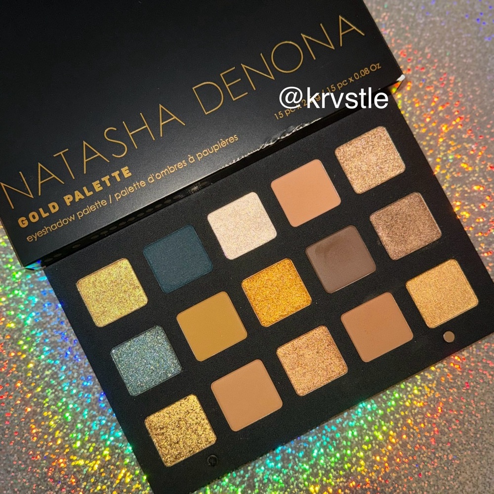 natasha denona gold palette